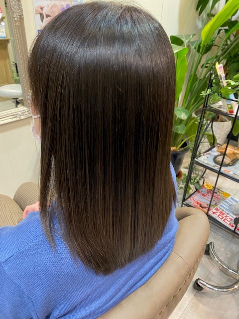 大阪吹田の髪質改善縮毛矯正