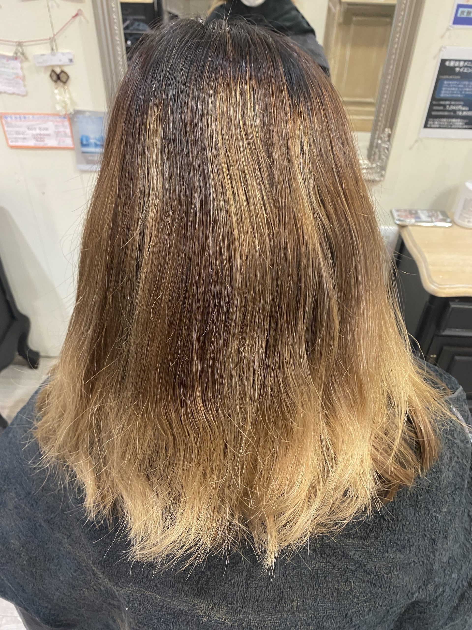大阪吹田で髪質改善縮毛矯正