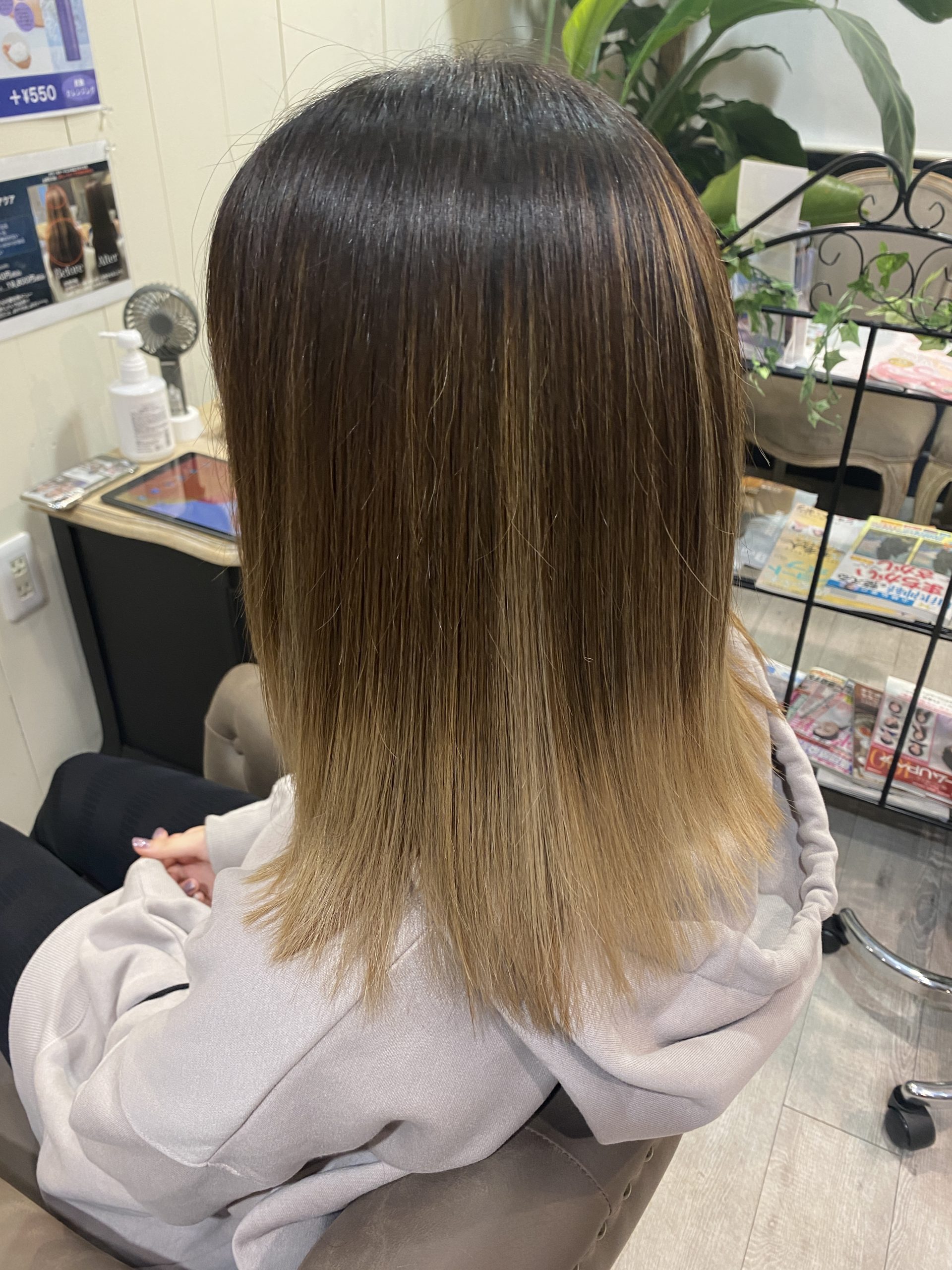 大阪吹田で髪質改善縮毛矯正