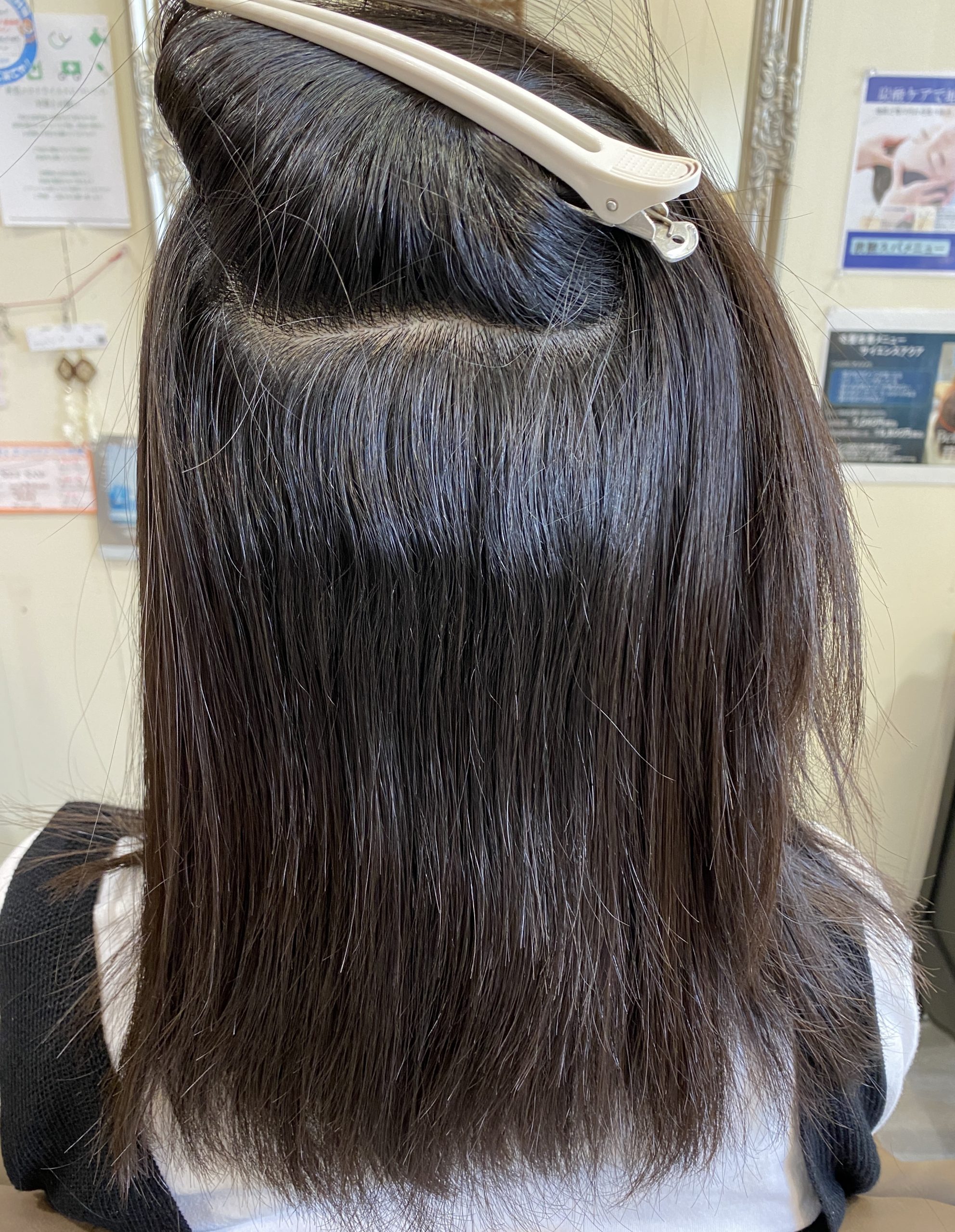 大阪吹田で髪質改善縮毛矯正