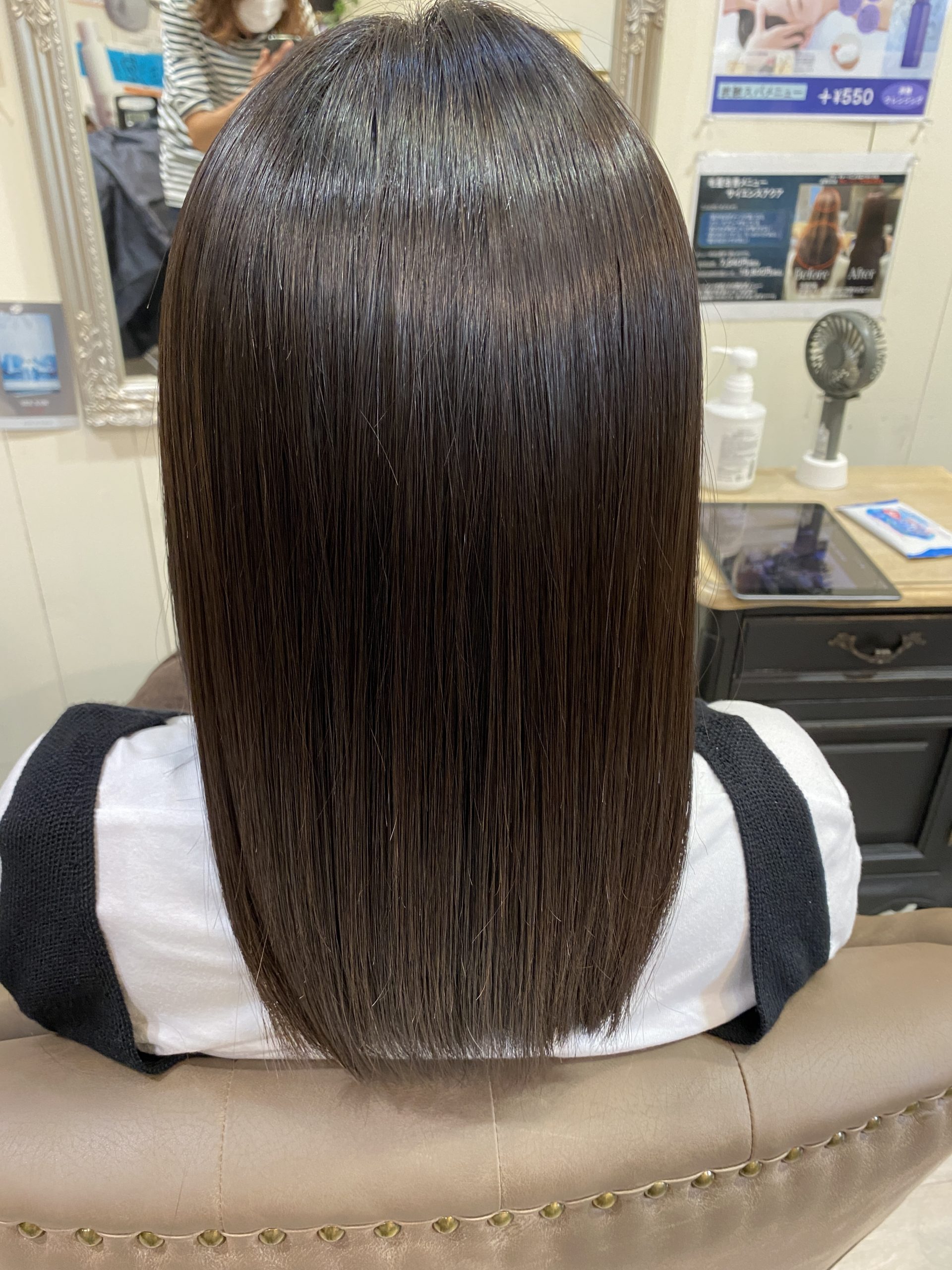 大阪吹田で髪質改善縮毛矯正
