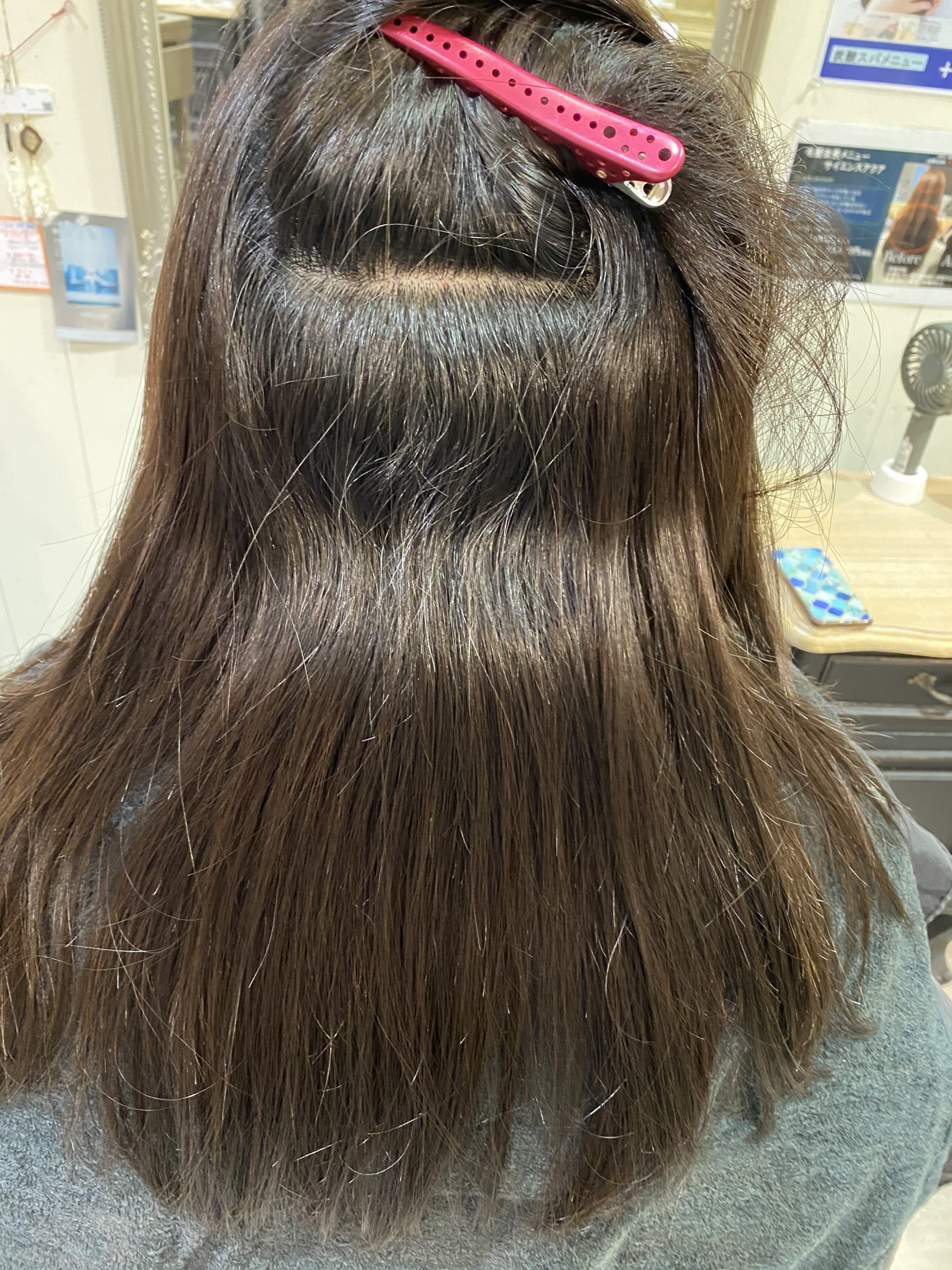 大阪吹田で髪質改善縮毛矯正
