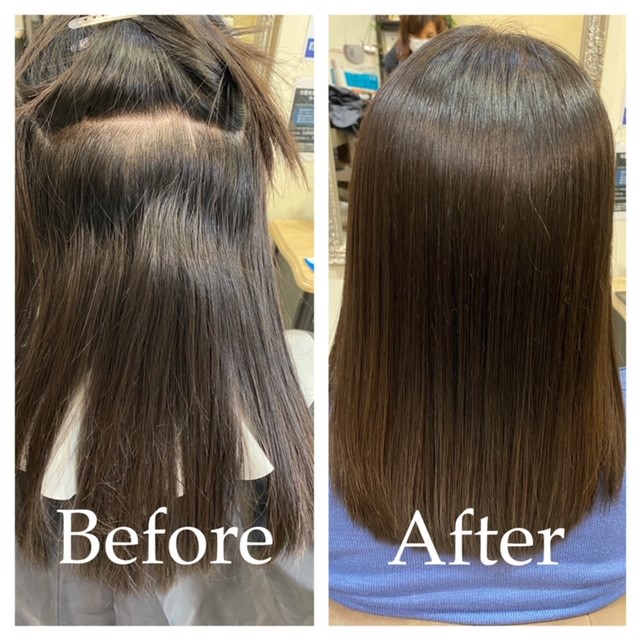 大阪吹田の髪質改善縮毛矯正