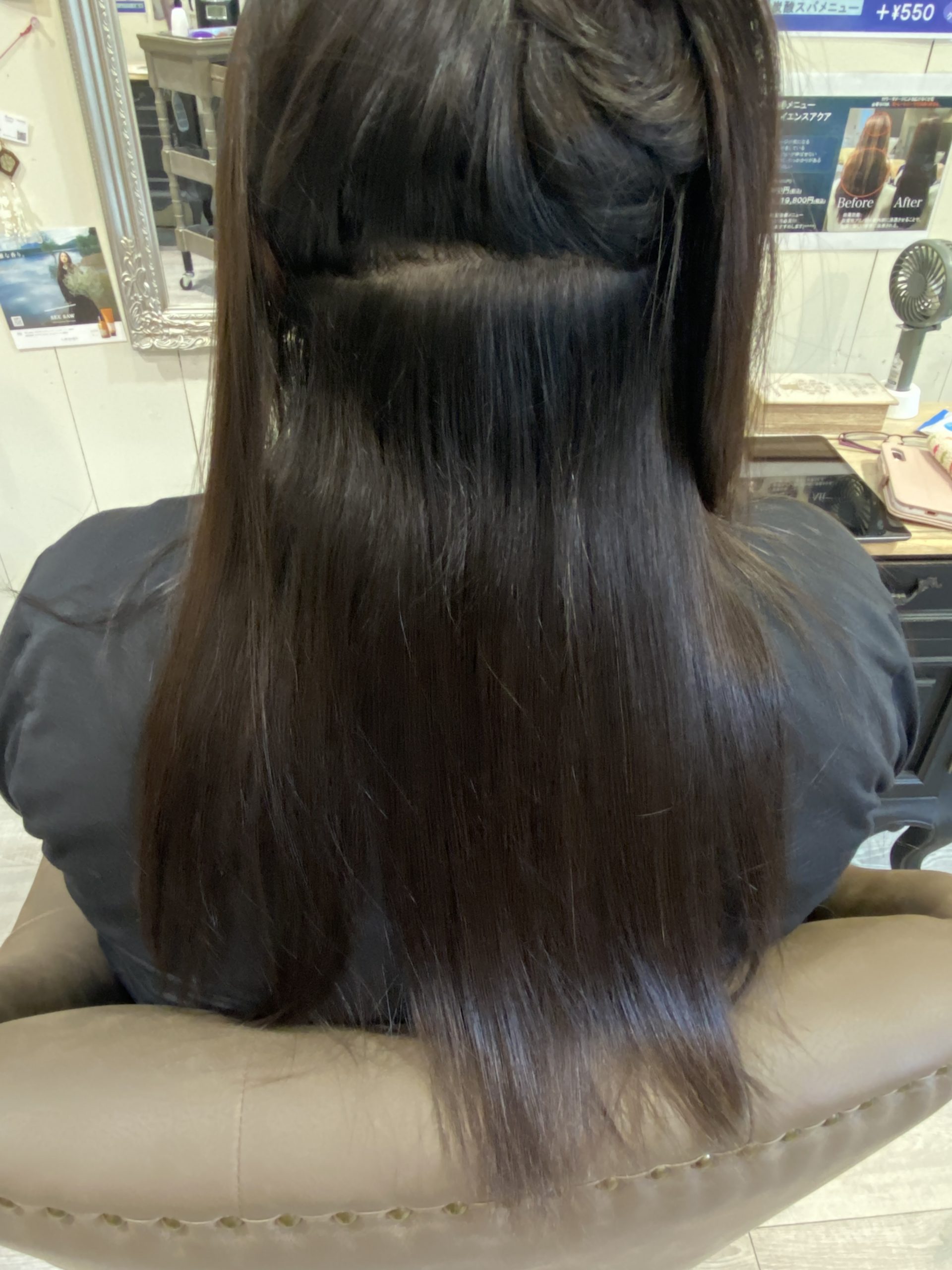 大阪吹田で髪質改善縮毛矯正