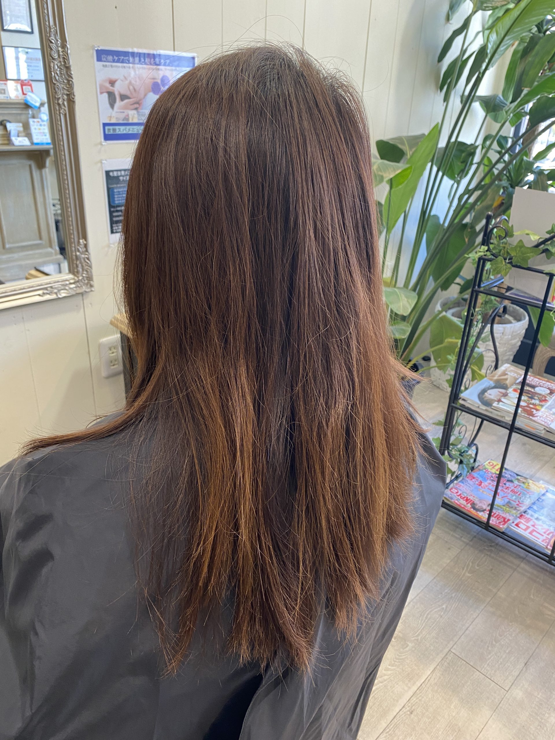 大阪吹田で髪質改善縮毛矯正