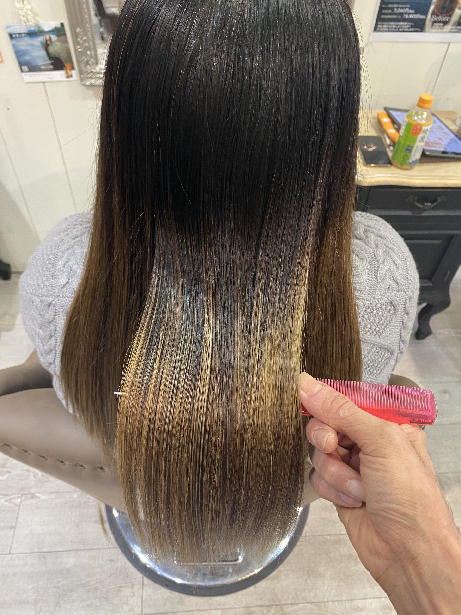 大阪吹田で髪質改善縮毛矯正