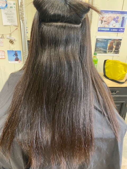 大阪吹田で髪質改善縮毛矯正