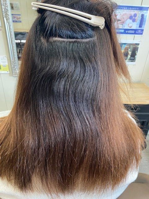 大阪吹田で縮毛矯正