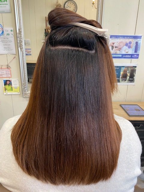 大阪吹田で縮毛矯正