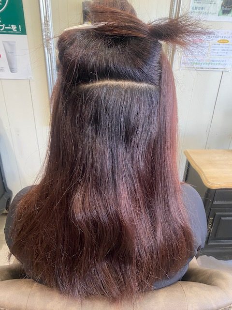 大阪吹田で縮毛矯正