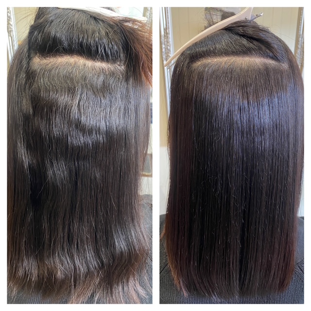 大阪吹田で髪質改善縮毛矯正